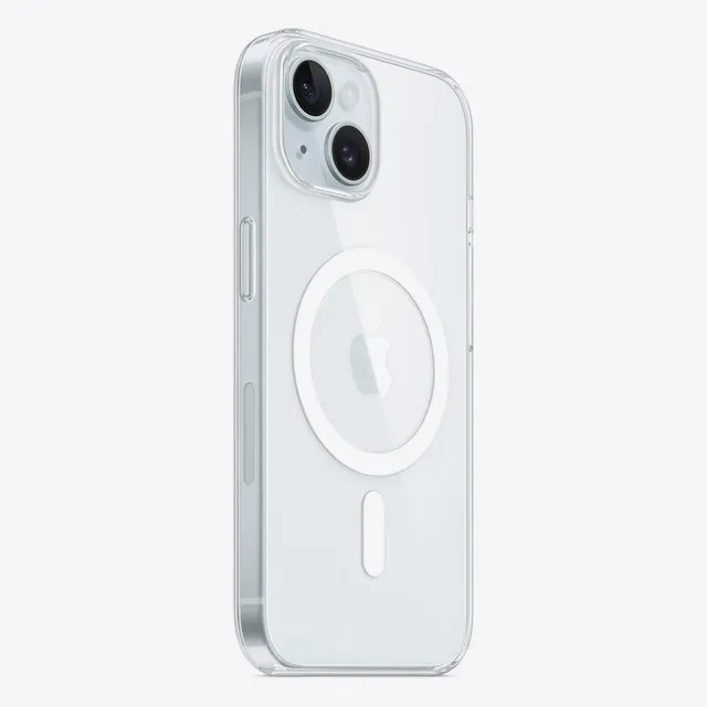 Прозрачный чехол для iPhone 15 с MagSafe