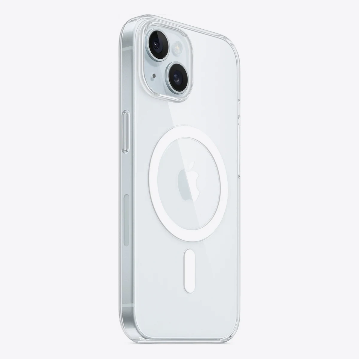Прозрачный чехол для iPhone 15 с MagSafe