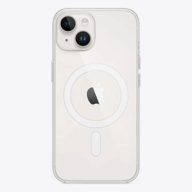 Прозрачный чехол для iPhone 14 с MagSafe