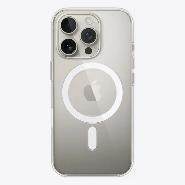 Прозрачный чехол для iPhone 16 Pro с MagSafe