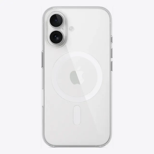 Прозрачный чехол для iPhone 16 с MagSafe
